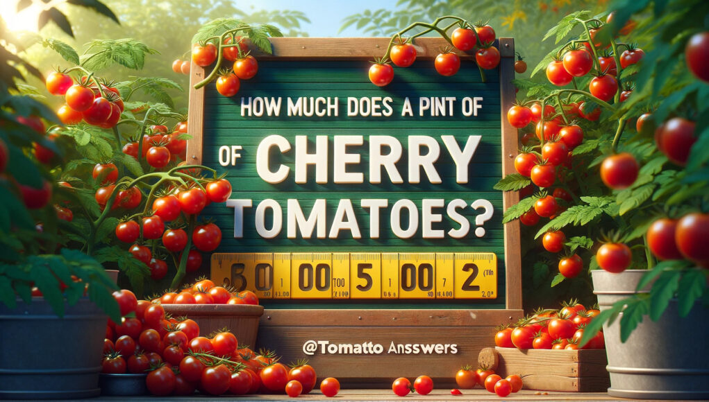 How Much Does A Pint Of Cherry Tomatoes Weigh