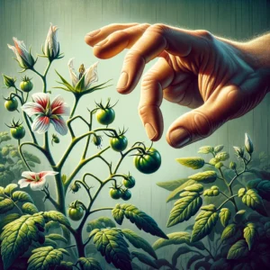 Pinch Off Tomato Plant Flowers