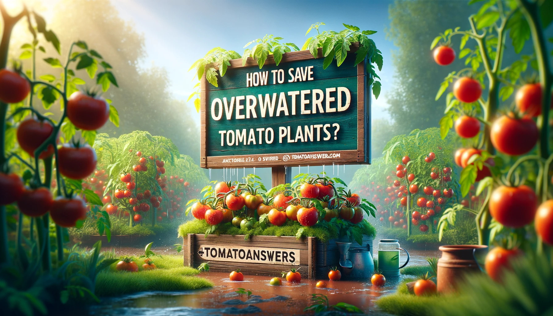 How to Save Overwatered Tomato Plants