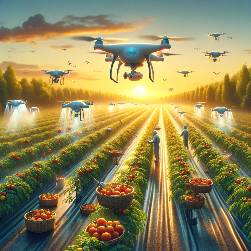 Drones & Tomato Farming