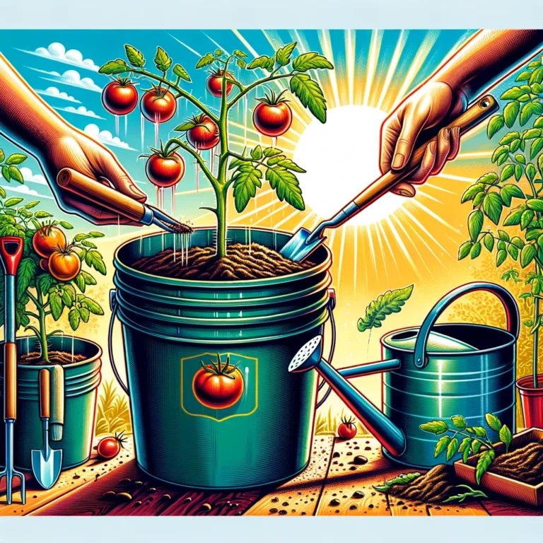 Grow Tomatoes in a 5-Gallon Bucket