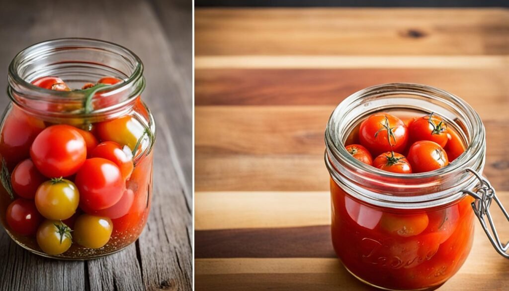Canning Pickled Tomatoes