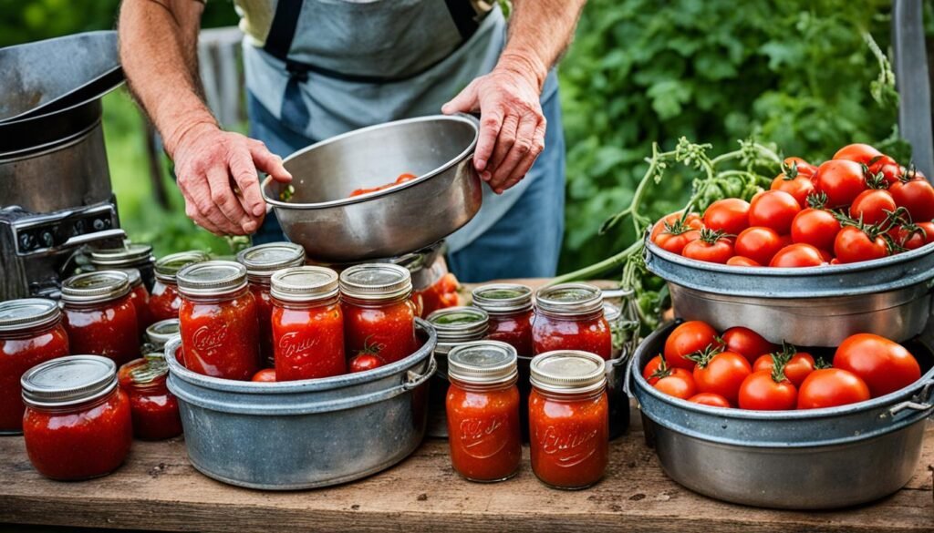 Canning Tomato Sauce