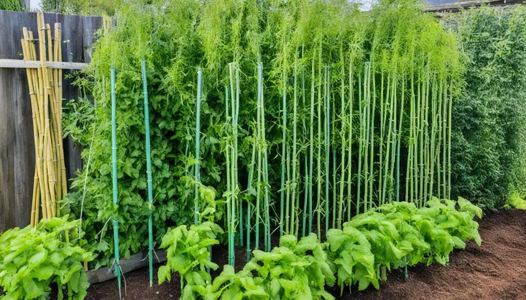 Supplies needed for staking tomato plants