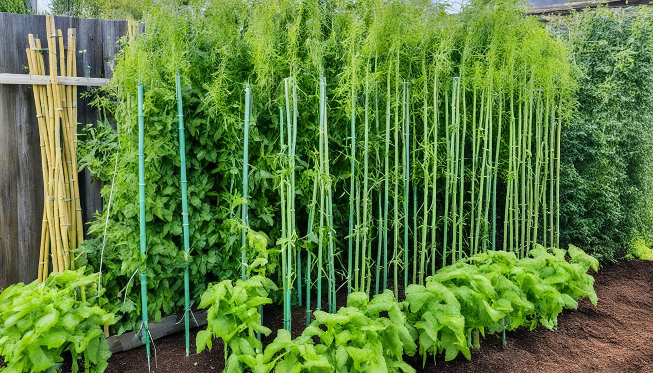 Supplies needed for staking tomato plants