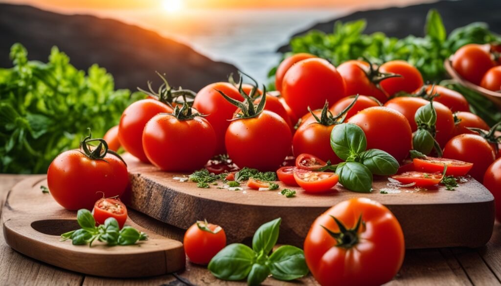 Tomatoes in Mediterranean Diet