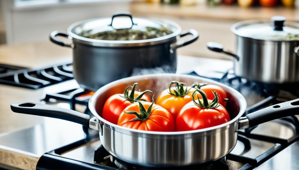 Water Bath Canning Tomatoes