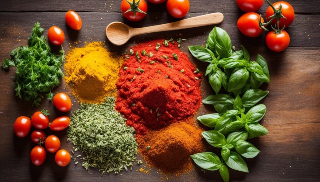 canned tomato seasoning