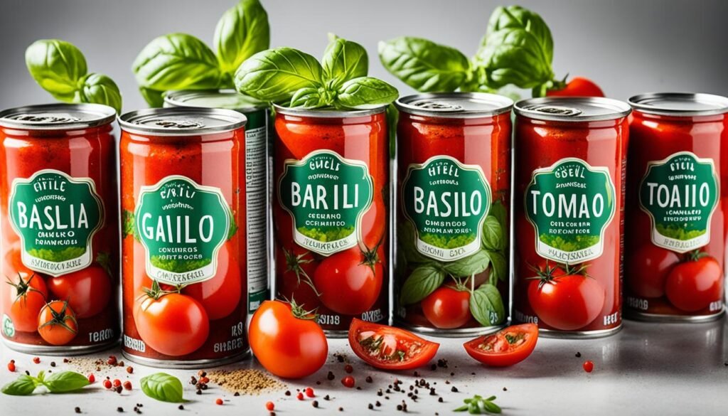 canned tomatoes