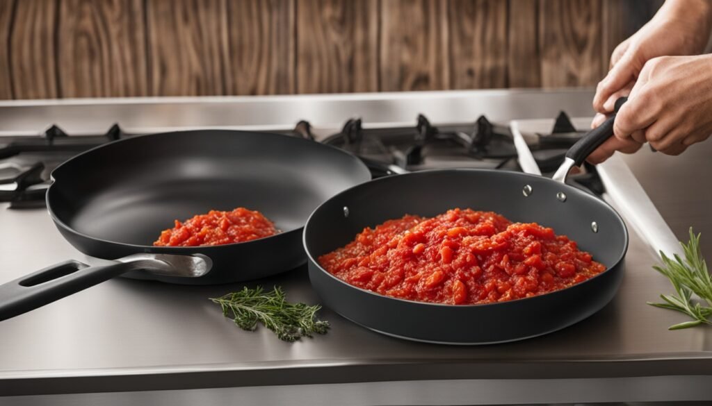 canning crushed tomatoes with herbs