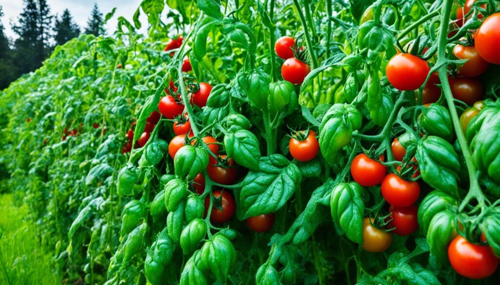 healthy tomato plants