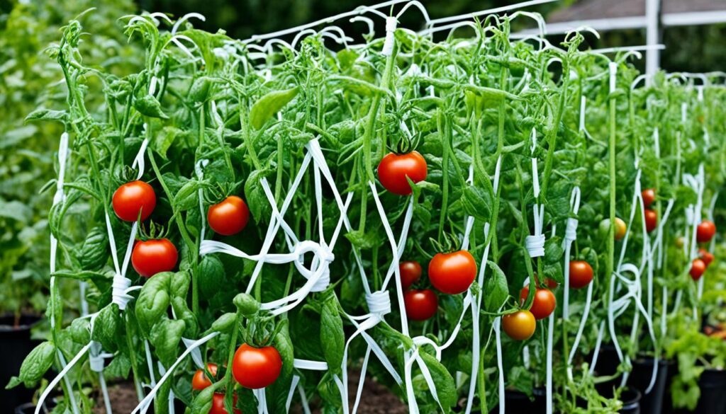 plant ties for tomatoes