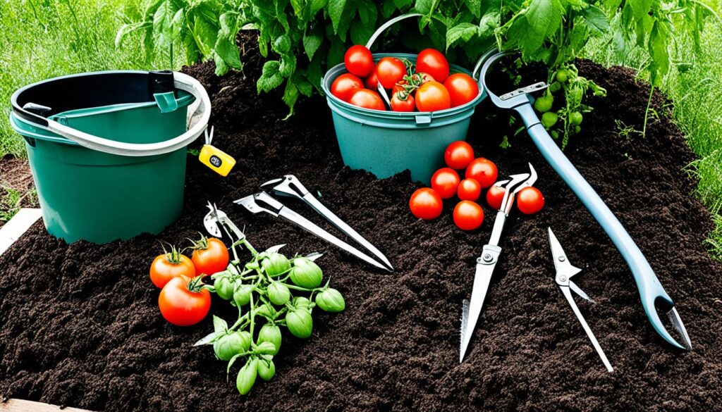 tomato harvesting tools