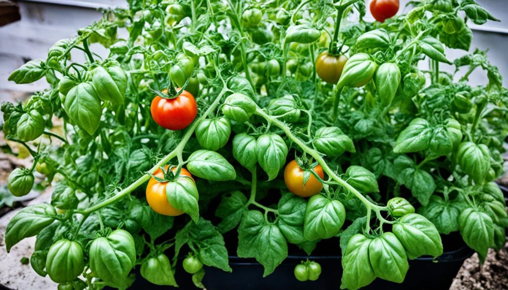 tomato plant disease