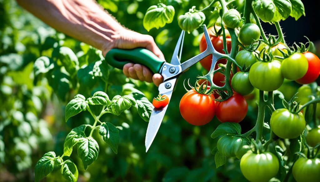 tomato pruning