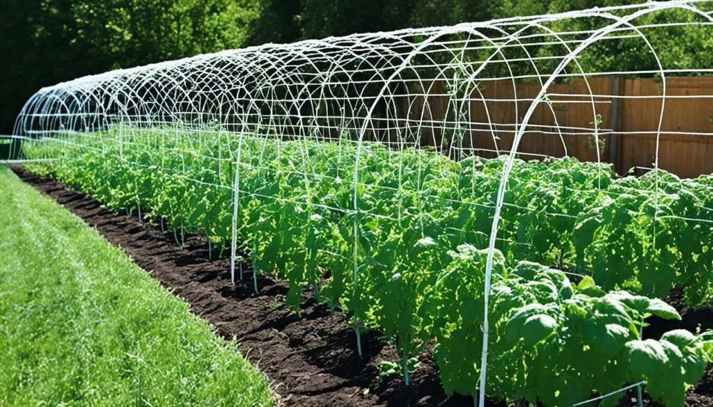 tomato trellis systems