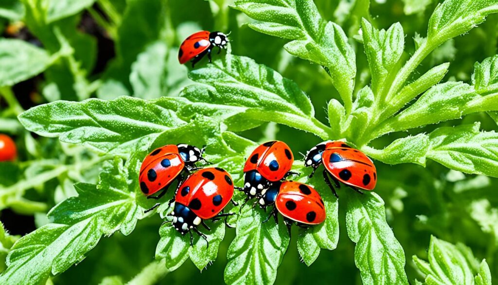 Beneficial insects for tomato gardens