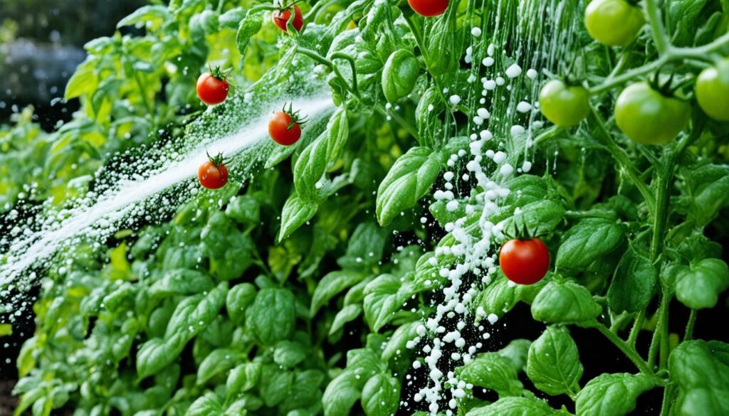 Insecticidal soap for tomatoes