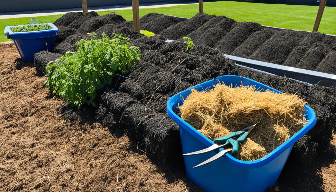 Mulching Tools for Tomatoes