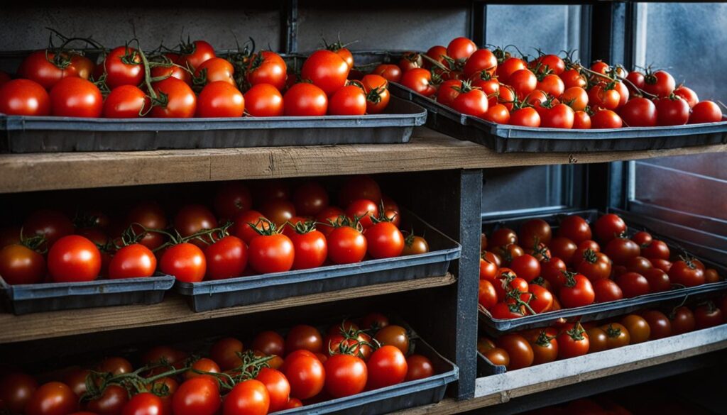 Tomato storage