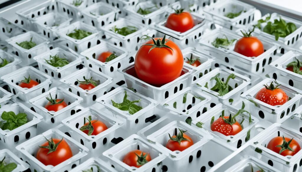 breathable tomato storage