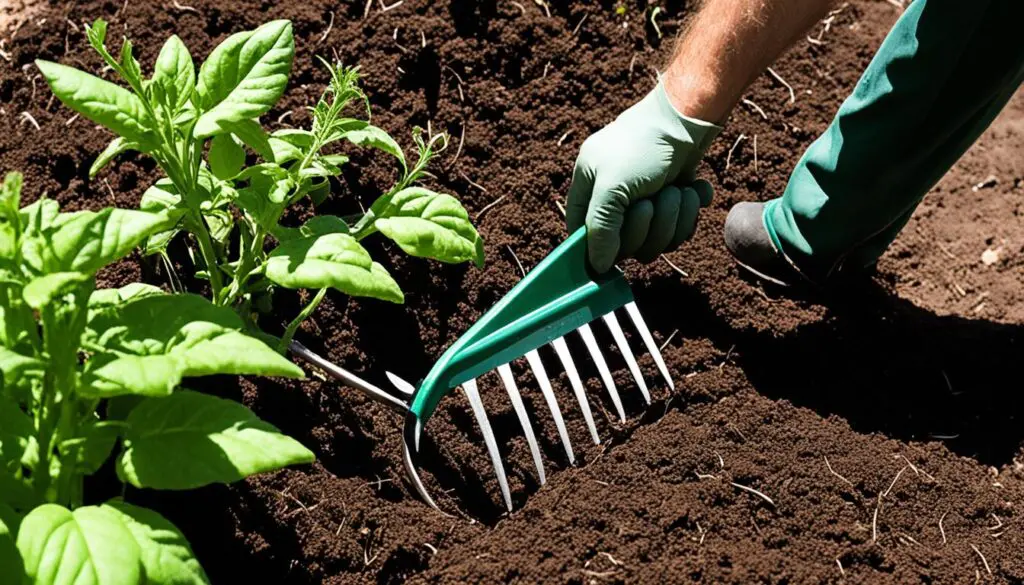 mulching fork mulching fork