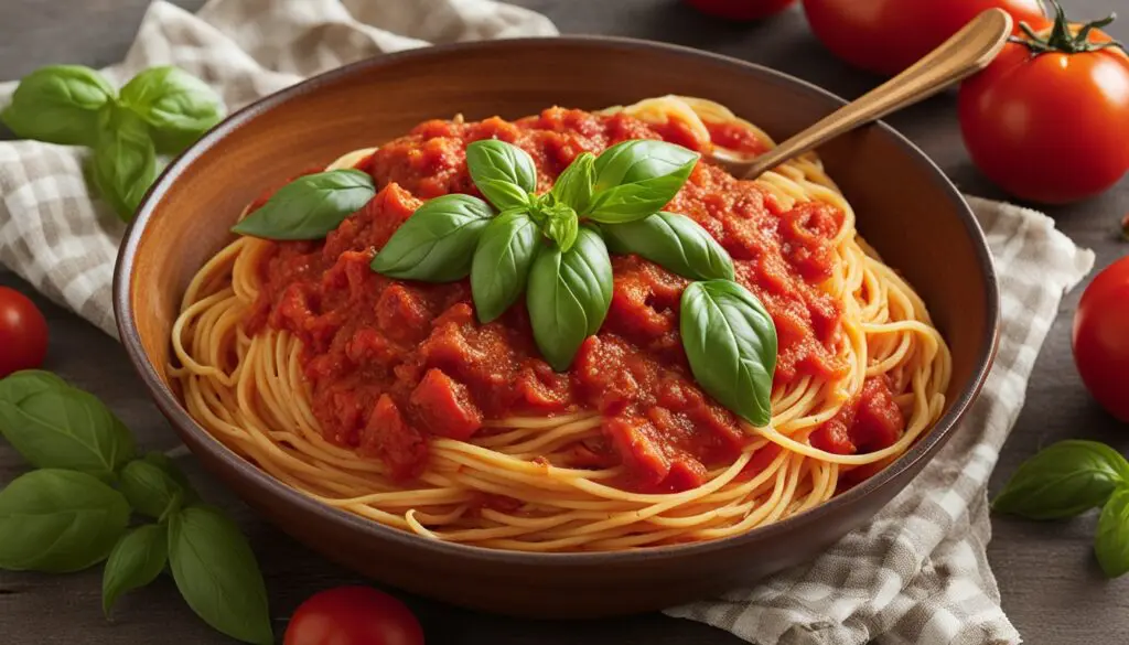 trader joe's organic tomato basil marinara