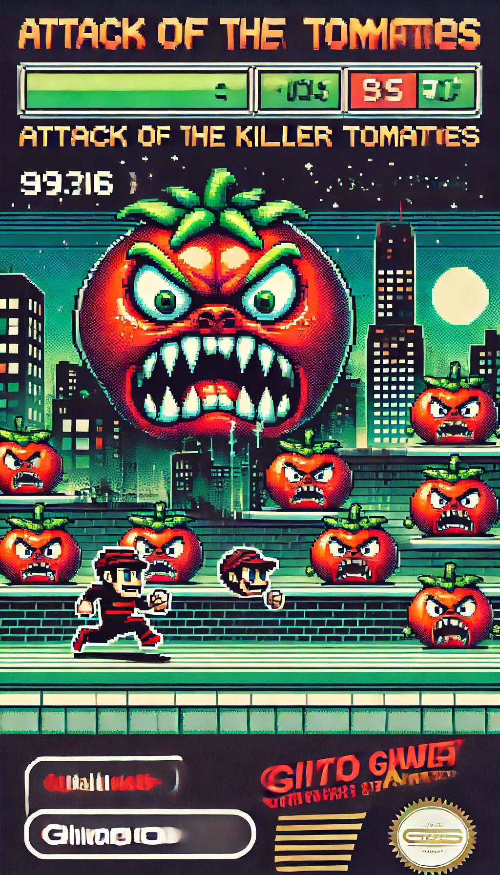 Is Attack of the Killer Tomatoes for NES Boring