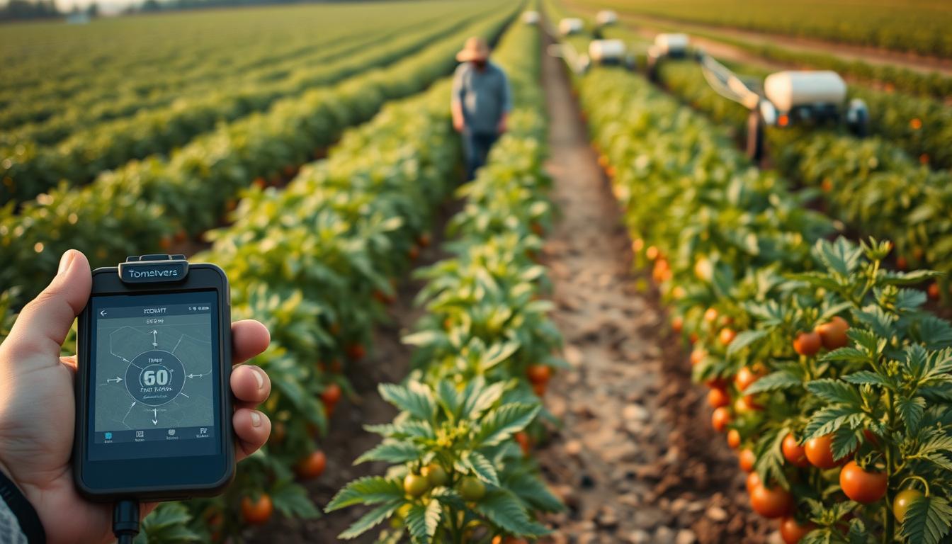 AI early warning tomato farming