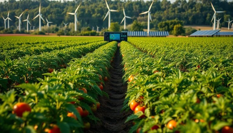 AI in organic tomato farming