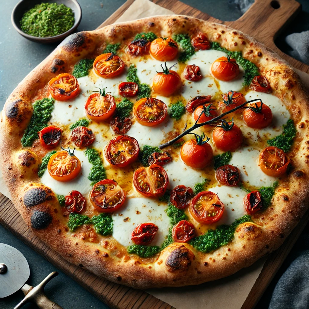 Chimichurri Tomato Pizza5