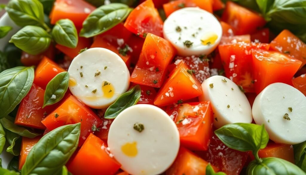Italian Chopped Tomato Mozzarella Salad Italian Chopped Tomato Mozzarella Salad