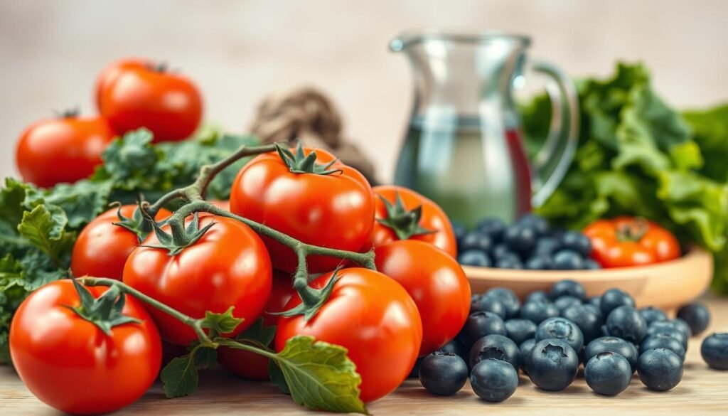 Tomatoes for eye health