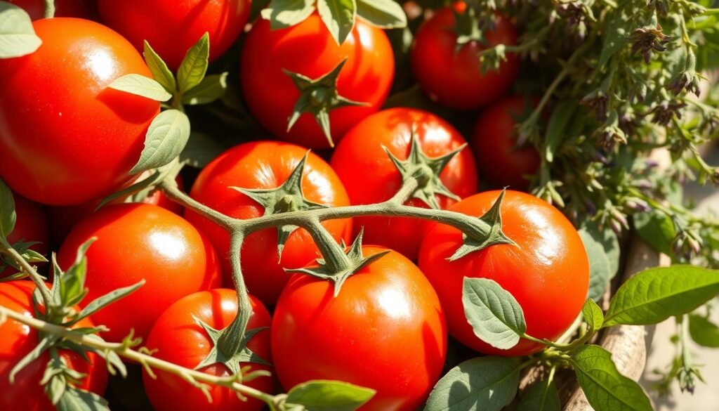 tomatoes support skincare routine